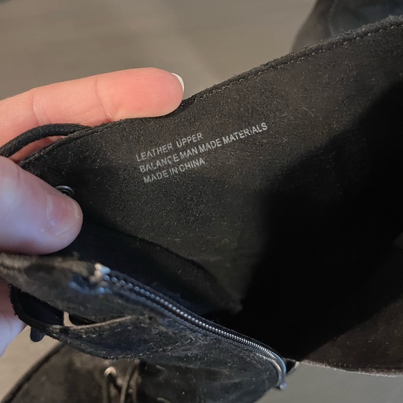 Born Cass Suede Leather Lace Up Boots - Picture 10 of 11